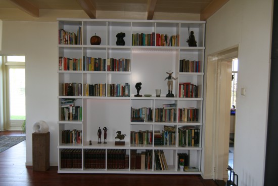 Maatwerk boekenkast Maatwerk boekenkast