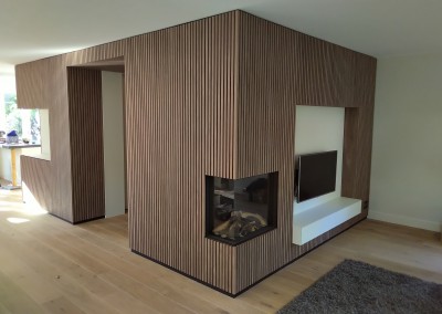 Maatwerk kasten in woonkamer Maatwerk kasten in woonkamer